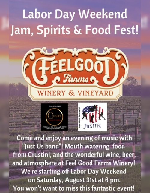 jam, Spirits & Food - Crustini Pizza